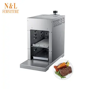 New Style Family Party Gas Chicken Wing Grill Steak Bbq Stove Infrared Beef Grills