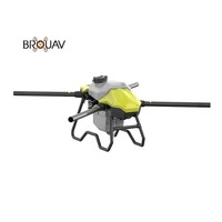 BROUAV OEM Cadre de drone agricole tricopter personnalisé, composants essentiels pour pulvérisateur à pompe, garantie de 3 mois