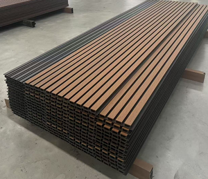 Panneaux muraux en PVC co-extrudé WPC imperméables pour l'extérieur, décoration en bois avec texture résistante à l'humidité pour les murs intérieurs, décorations scolaires - Product Image 4