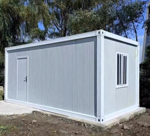Rumah Kontainer Modular Prefabrikasi 10ft 20ft 30ft 40ft, Dapat Dilepas, Portabel, Flat Pack, Mobile, Kantor Kecil, Rumah - Product Image 4