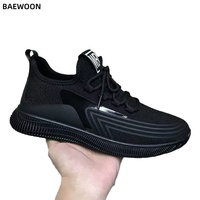 BAEWOON B64 Chaussures de sport pour hommes printemps-été, baskets de course légères en maille respirante, résistantes à l'usure, chaussures décontractées