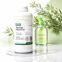Huile de savon liquide parfumée à l'arbre à thé pour l'hygiène des mains, produit certifié LSO, parfum arbre à thé pur, commande en gros directe usine