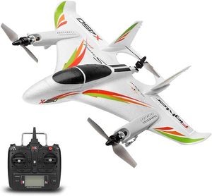X450 Brushless RC Avion RC Planeur Aéronef 2.4G 6CH 3D/6G RC Hélicoptères Vertical Avion Télécommande - Product Image 1