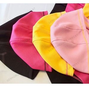 Completo Due Pezzi <span class=keywords><strong>da</strong></span> <span class=keywords><strong>Donna</strong></span> con Logo Personalizzato, Tuta Estiva con Giacca Felpa Corta con Cappuccio e Zip e Pantaloni - Product Image 6