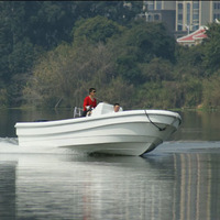 Bateau à moteur en fibre de verre de 7 m (23 pieds) de fabrication directe, bateau de pêche, bateau de travail à vendre