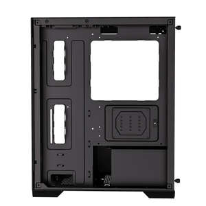 Gabinete de Computador Gamer em Vidro Temperado Transparente ATX <span class=keywords><strong>Micro</strong></span>-ATX Chassi Torre <span class=keywords><strong>Prism</strong></span> - Product Image 3