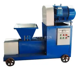 La máquina de fabricación de varillas de astillas de madera de cáscara de arroz a precio de fábrica duradera y eficiente funciona bien