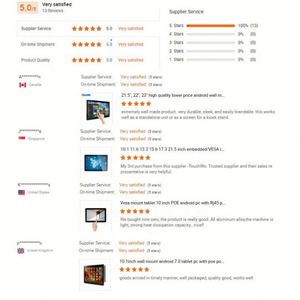 Touchwo 1920x1080 133 156 17 215 10 inch 101 10 inch màn hình cảm ứng Wifi Bảng điều khiển công nghiệp PC màn hình di động - Product Image 5