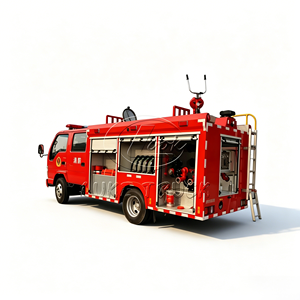 Vente chaude en Afrique : Camion de pompiers Isuzu 2000L 4x2, moteur diesel, véhicules de lutte contre l'incendie, entretien facile - Product Image 1