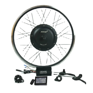 Kit Moteur Arrière Intégré au Moyeu pour Vélo Électrique 20/24/26/28 Pouces 500W 1000W 36V 48V avec Frein à Disque et Dropout 140mm - Product Image 1