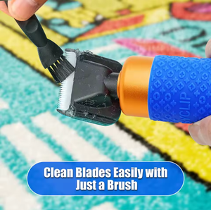 เครื่องตัดพรมไฟฟ้าแบบโมเดิร์น พร้อมปืนทัฟติ้ง ปรับความเร็วได้ สำหรับงานแกะสลักพรม ตัดขนกำมะหยี่ ลายสัตว์ ชุด PET - Product Image 5