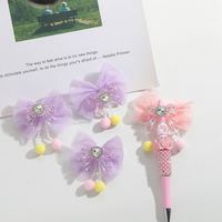 Lucite noeud arc perles perles Bracelet boucle d'oreille collier stylo bricolage faisant