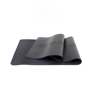 Alfombrilla de yoga con estampado digital de goma pu antideslizante con logotipo personalizado ecológico de 72 pulgadas - Product Image 3