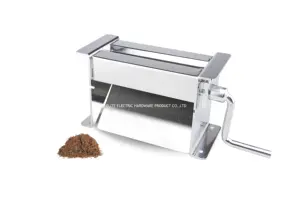 Personal Use Manual Portable Hand Tobacco Leaf /herbs Shredder Tobacco Cutting Machine With Stainless Steel