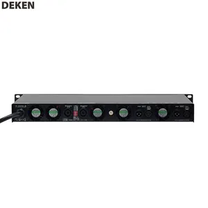 DEKEN DA-4200E OEM/ODM Penguat Daya 2ohm Stabil 2*8500W 1U Suara Audio Standar Kelas D Penguat Daya Profesional FP20000Q