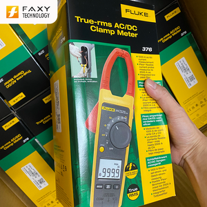 Fluke 376 True RMS AC/<strong>DC</strong> Clamp Meter with IFlex Fluke 376 375 374 Digital Current Voltage Tester Original Brand New in Stock - Product Image 1