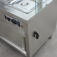 Restaurant Food Hot Warmer Servieren Edelstahl Silber Electric Buffet Food Warmers Server Hot Food Warmer Buffet Server