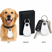 Localizador GPS Inteligente para Mascotas al por Mayor, Bluetooth 5.0, en Tiempo Real, Resistente al Agua, para Perros y Gatos, Mini Antipérdida
