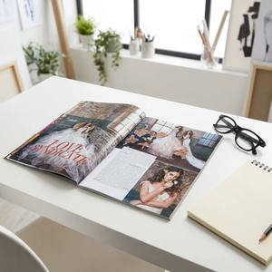 Livre de mariage haut de gamme et tendance, avec mise <span class=keywords><strong>en</strong></span> page personnalisable, faible MOQ, pelliculage brillant, <span class=keywords><strong>en</strong></span> carton, fabriqué <span class=keywords><strong>en</strong></span> Chine - Product Image 1