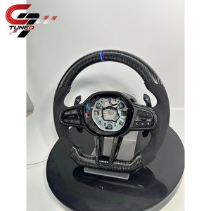 Volant en fibre de carbone pour <span class=keywords><strong>BMW</strong></span> F40 F44 G20 G22 G23 G26 G29 G42 M240i M340i G30 G32 G01 G02 G05 G06 G07 G14 G15 G16 G11 - Product Image 5