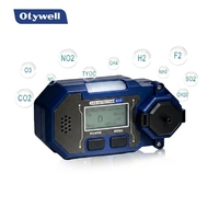 Detector de Gas Ligero EX O2 H2S CO, Tipo Difusión, Alarma Industrial, Monitor de Gas SO2