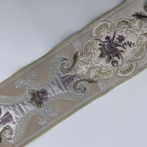 Accessori di abbigliamento in pizzo ricamato con animali in stile retrò nastro intrecciato con nastro intrecciato in jacquard - Product Image 6