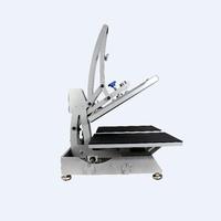 Machine de presse à chaud pour t-shirt en mode d'ouverture automatique à double station Offre Spéciale 40x50cm