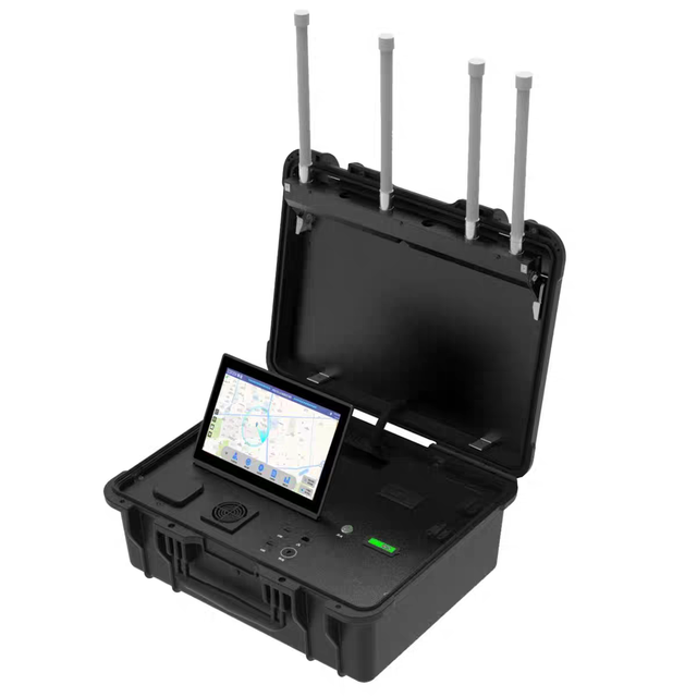 Anti drone system H1C handheld drone detector positioning device anti PFV direction positioning position distance 1-10KM