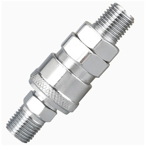 Haohan Pneumatic <b>Quick</b> <b>Connector</b> Sm Pp Sp Pf Ph Iron Chrome Plated For Air Hose And Pump - Product Image 3