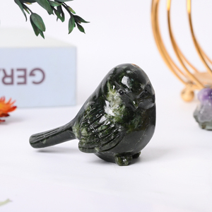 Nouvelle conception, pierres et cristaux de guérison de haute qualité, statue d'oiseau artisanale, décoration en cristal pour cadeau - Product Image 4