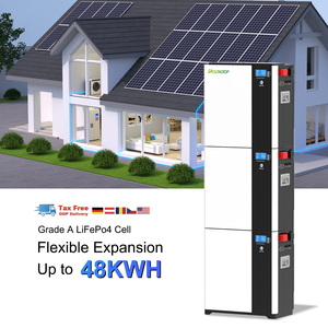 Batteries au lithium-ion solaires pour stockage d'énergie domestique, packs de batteries 5KW 10KWH 11KWH 14KWH 16KWH 51.2V 100AH 200Ah 280Ah 314AH LiFePO4 - Product Image 5