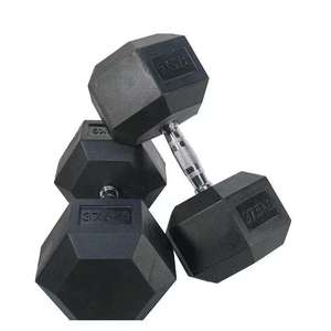 Equipment Rubber Hex <b>Dumbbell</b> Set for Fitness Gym and Sports - Product Image 2