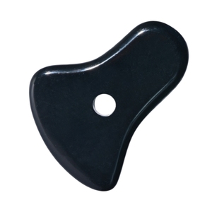 Outil de massage Guasha en pierre de Bian noire, multifonctionnel, pour le visage, le corps et la tête - Vente en gros usine - Product Image 4