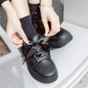 Nouvelles chaussures de skate noires 2026 pour hommes, style nouveau, à semelle épaisse, sportives et décontractées, polyvalentes - Product Image 2