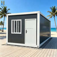 Kiosque de café portable modulaire à installation rapide de 20 pieds - Zhonghuan Living, étanche, résistant au vent, durée de vie de 8 à 15 ans