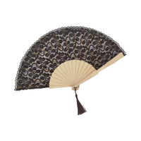 Ventilateurs pliables peints en bambou respectueux de l'environnement (modèle GS F21) pour les décorations de souvenirs de fête et les projets d'artisanat (option vierge)