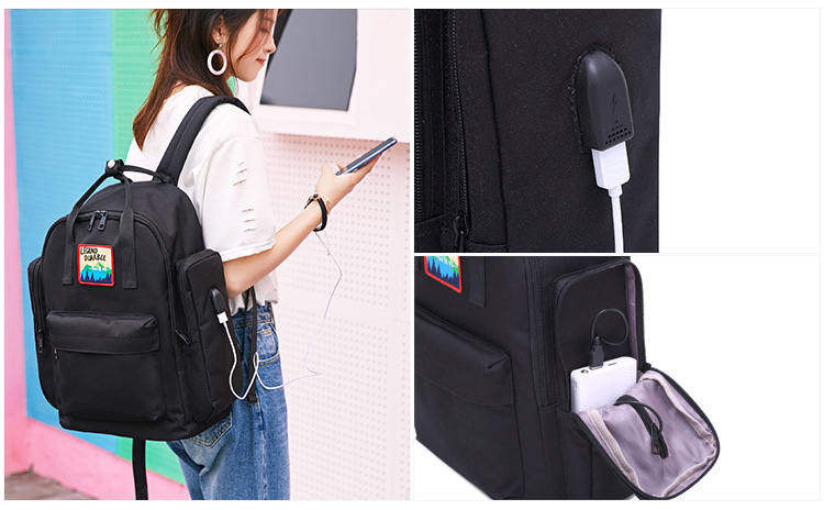 backpack usb charging port
