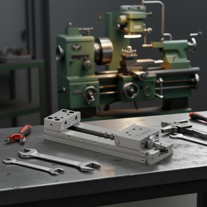 Ttake Modular Vise With Fixed Jaws 100mm Length For Precision <b>Machining</b> - Product Image 3