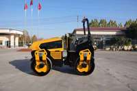 Compacteur routier vibrant à double tambour entièrement hydraulique de 5T, marque chinoise réputée, pour la compactation de l'asphalte
