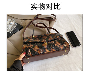 Nuevo Bolso de Mano de Diseñador para Mujer, de Cuero PU, Color Puro, con Asa, Bolso Tote de Hombro, de Lujo - Product Image 4