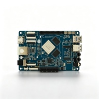 Carte de développement HT ROCKPro64 RK3399 Rockchip Hexa Core, ordinateur monocarte avec affichage 4K, compatible Android et Linux pour applications embarquées