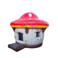 Trampoline gonflable standard de Toadstool de videur d'air de matériel de PVC pour des enfants