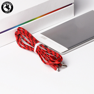 Câble de charge rapide USB 2A pour téléphones mobiles Kinggard UCB27-C1230, câble de transfert de données universel en nylon tressé, <span class=keywords><strong>smartphone</strong></span> - Product Image 5