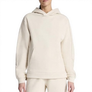 Sudaderas con capucha y cremallera extragrandes y holgadas de algodón 100% para hombre y mujer, forradas para invierno, transpirables, de peso pesado, con estampado en relieve, OEM - Product Image 3
