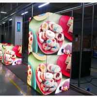 P2.5 Indoor Digital Signage SMD rechteckiges Panel 90-Grad-Werbe-LED-Anzeige