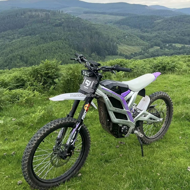 2025 Full Suspension Fast Electric Dirt Bike 72v 10kw peak Power 79Bike Falcon Pro Electric Enduro Motorcycle Top Speed 90km/h