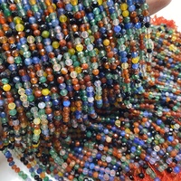 Perles en vrac facettées en pierres précieuses naturelles authentiques CC SU0123 de 4 mm pour la fabrication de bijoux (vente en gros)