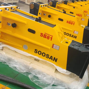 BRISE DE ROCHE HYDRAULIQUE DE TYPE BOÎTE SOOSAN SB81 DOUZE MOIS DE GARANTIE PIÈCES DE RECHANGE GRATUITES PRIX D'USINE FOURNITURE DIRECTE D'USINE - Product Image 1