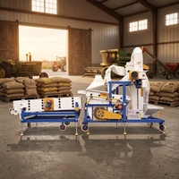Nettoyeur de graines combiné pour blé, maïs, soja, sorgho, orge, colza – Machine de nettoyage et de calibrage des grains, élimination de la poussière et des moisissures