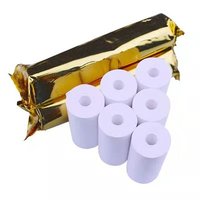 Rollo de Papel Térmico Blanco de 80mm para Cajas Registradoras y Cajeros Automáticos, Bajo Ruido, Superventas